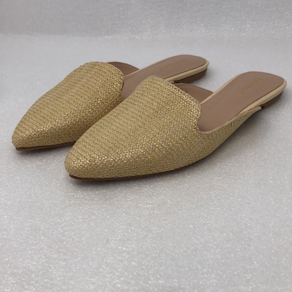New Bamboo The Journal Raffia Mule Women’s Size 7 - Picture 4 of 14